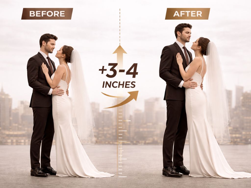 height increasing shoes
