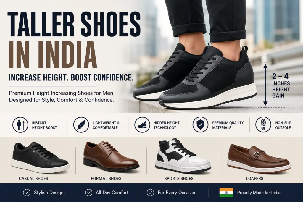 Taller Shoes in India